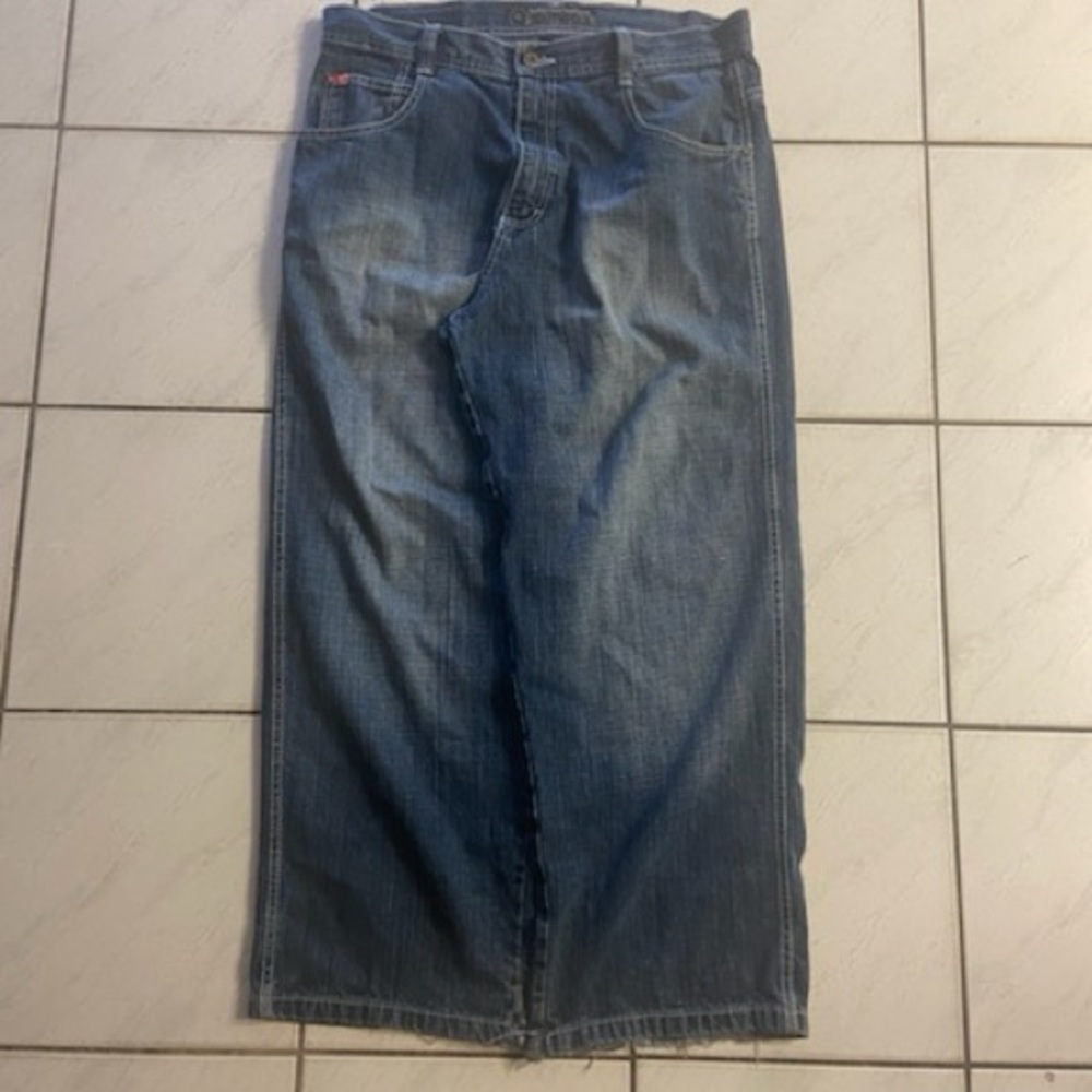 South Pole Blue Relaxed Jeans with Vintage Look